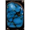 Image 2 : Navajo Old Pawn Sterling Turquoise Ring, Size 9