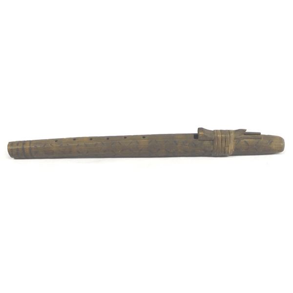 Carved Wood Flute