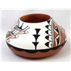 Image 3 : 1987 Jemez Hand Painted Ceramic Pottery Bowl