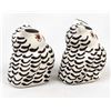 Image 8 : 2 Acoma Hand Painted Ceramic Pottery Owls
