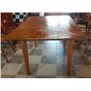 Image 5 : Tapered 4 Piece Table Set in Shape of Province of Saskatchewan