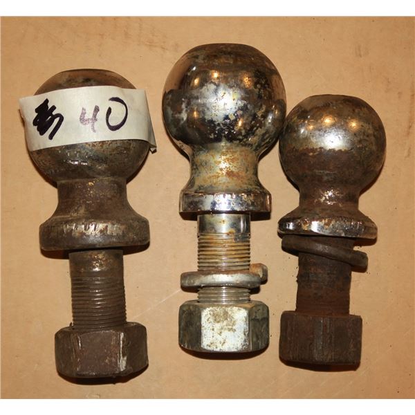 3 Trailer Balls: 2-5/16 + 2"