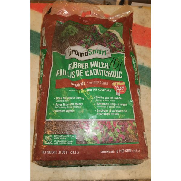 Bag Of Rubber Mulch