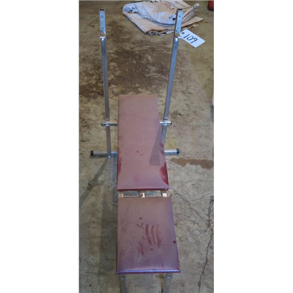 Weight bench ~46"