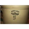 Image 2 : 5 Gal Sunburst Crock, Appears in good condition