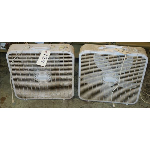 2 Square Fans
