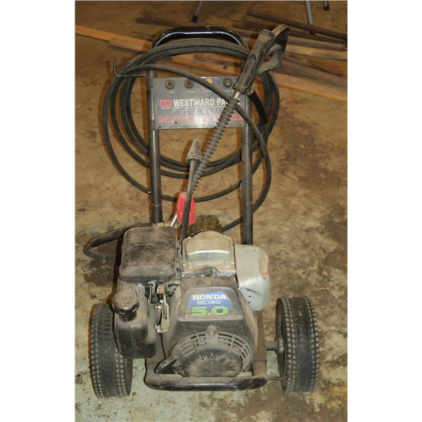 5hp Honda Westward Gas Powered Pressure Washer