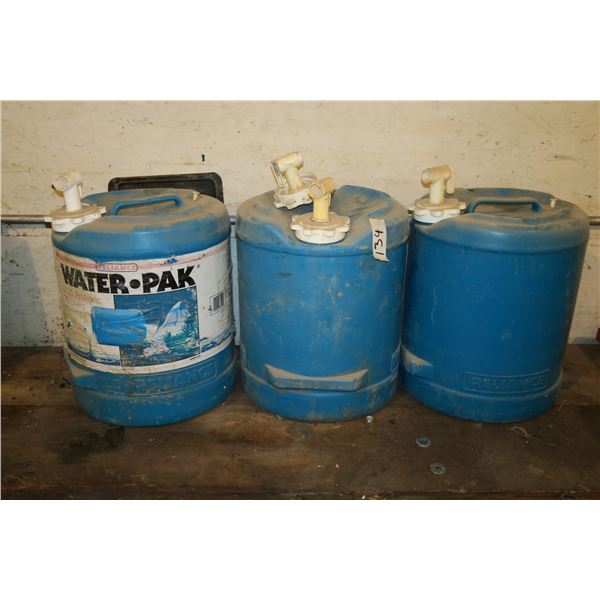 3 5 Gal. Water Jugs