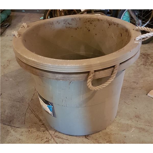 Lot of 2 utility Buckets 22" Diameter