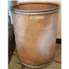 Image 1 : Cardboard Barrel 21" Diameter, unknown capacity