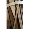 Image 2 : Lot of Garden Stakes + Lumber, various sizes