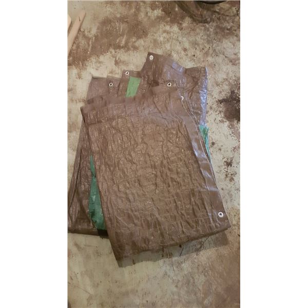 3 Various Size Tarps