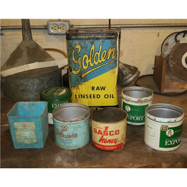 Vintage Tobacco Tins/Other