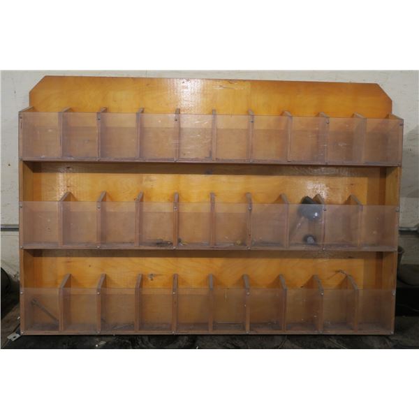 Handmade Wall Rack/ organizer 46"×32"