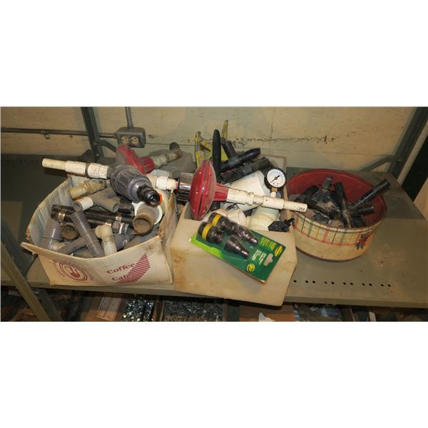 Lot of misc. irrigation equipment/Sprinkler supplies