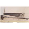 Image 2 : Vintage axe & Saw