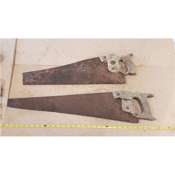 2 Vintage Saws