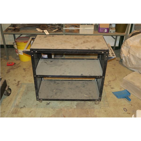 Shop Utility Cart on Wheels 36"×19"×37"