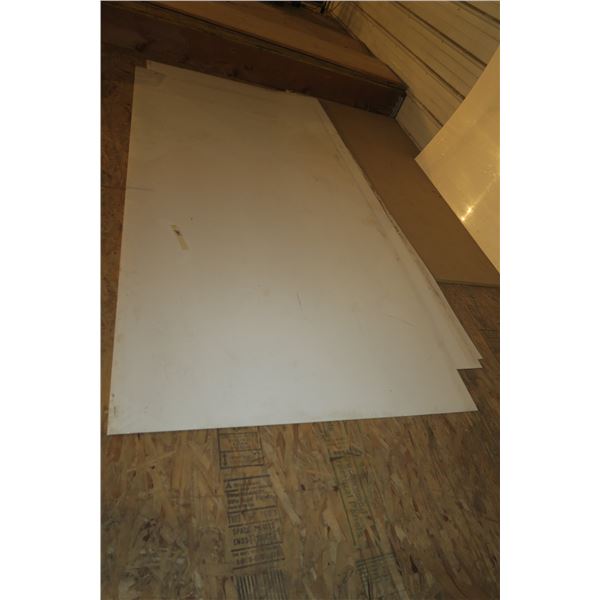 Three 4×8 Puck Board sheets 1/8"