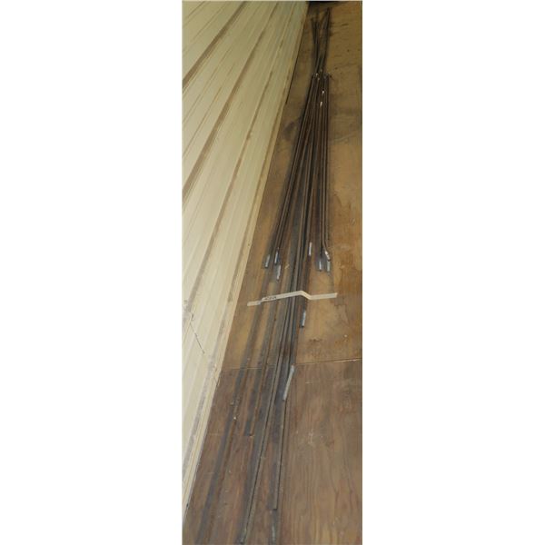 Lot of Rebar, some approx. 18-20'