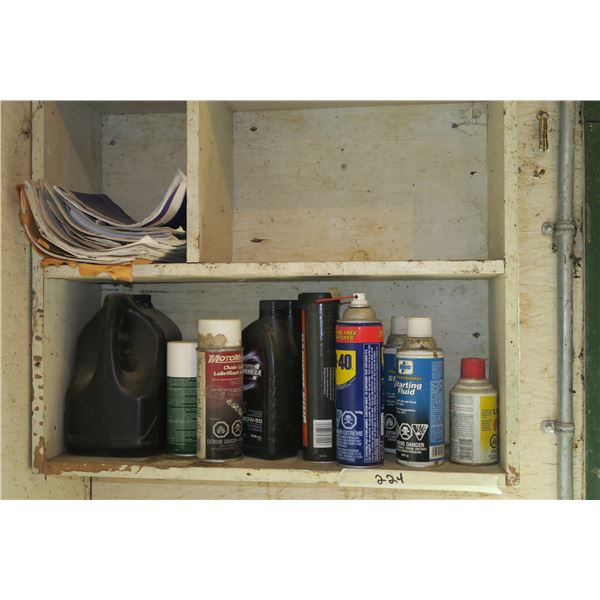 Lot Lubricants, etc.