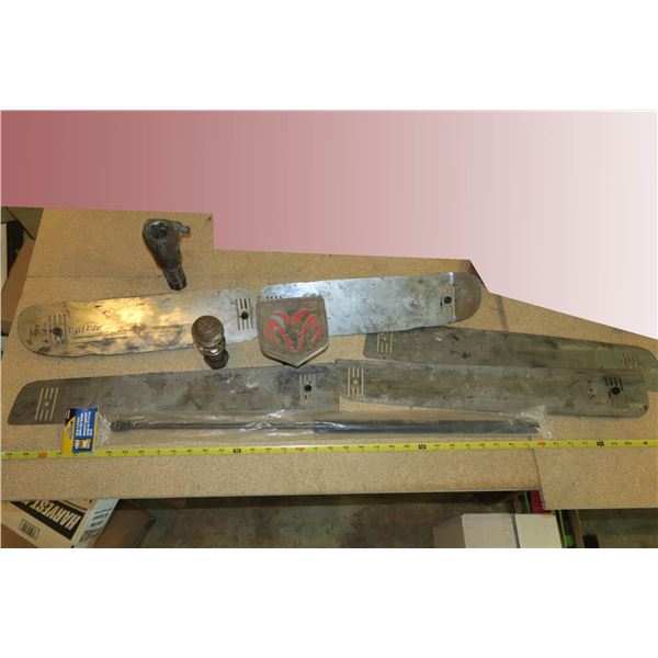 Grill inserts, Hitch cover, + Gas Shock