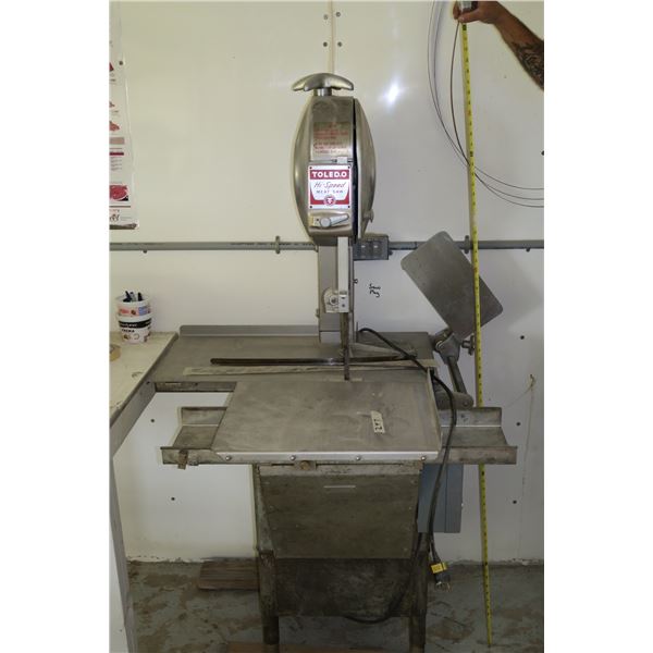 Toledo Meat Bandsaw + Extra Blades