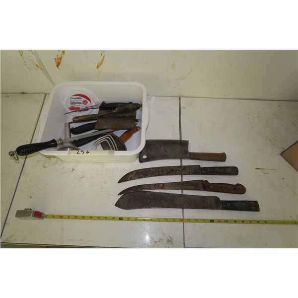 Lot Butcher Tools