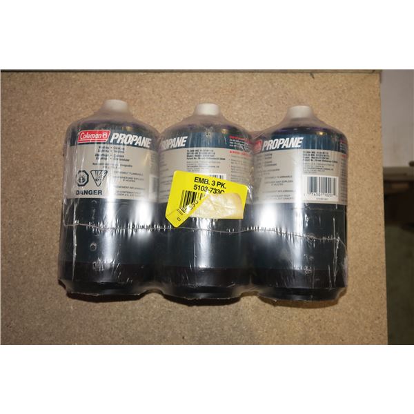 3 Camp Propane Cylinders (New)