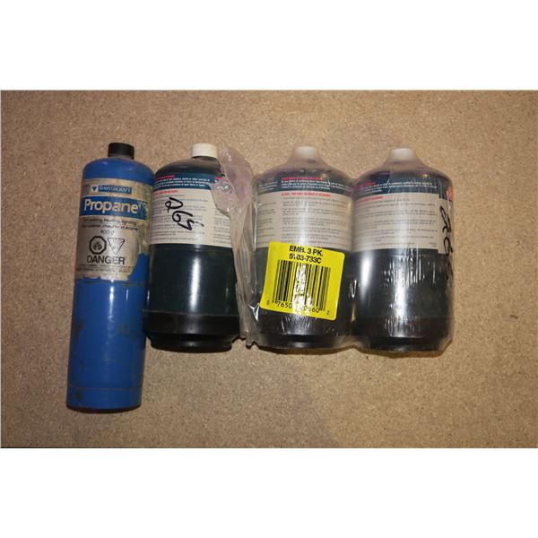4 Camp Propane Cylinders