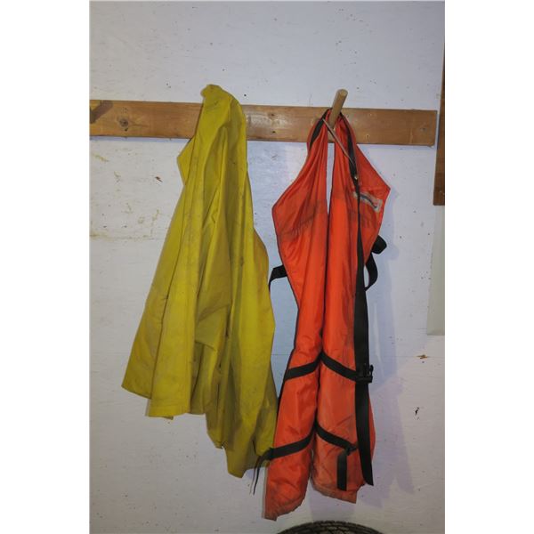 Chainsaw Chaps + Rain Coat