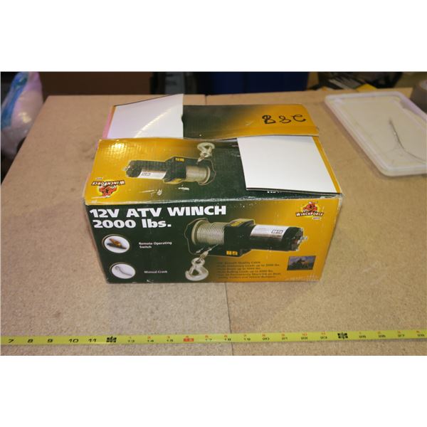 2000lb ATV Winch, new in box