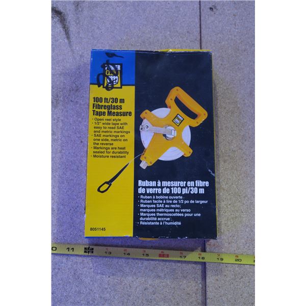 100' Tape measure (New)