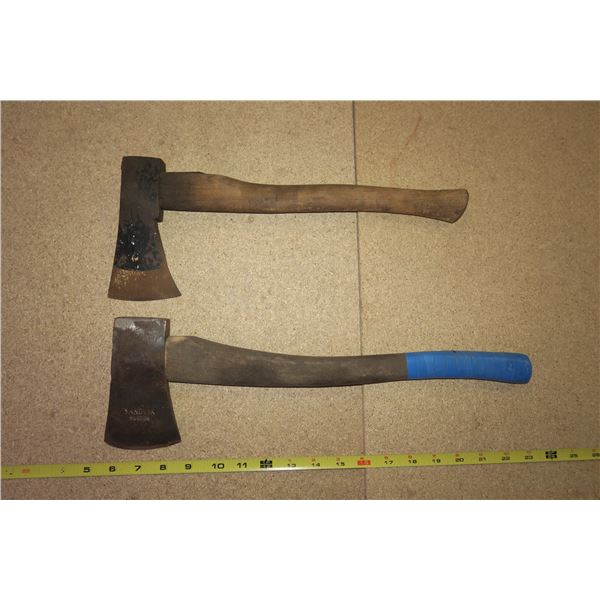 2 Vintage Hatchets