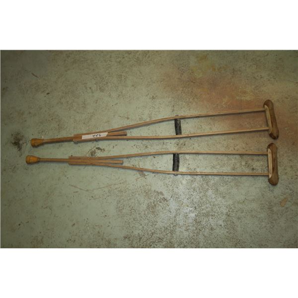 Vintage Crutches