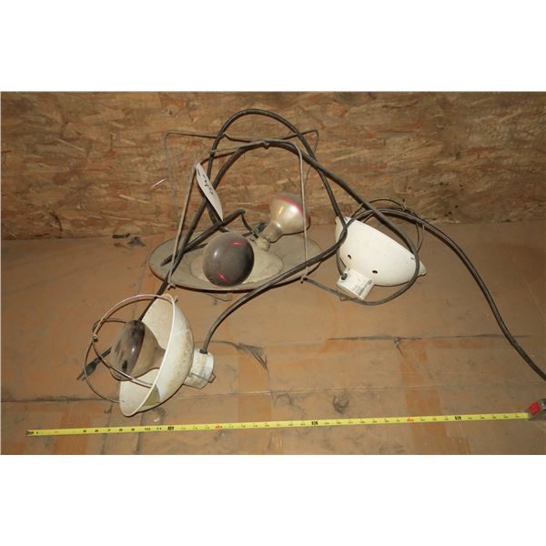 Lot of Heat Lamps