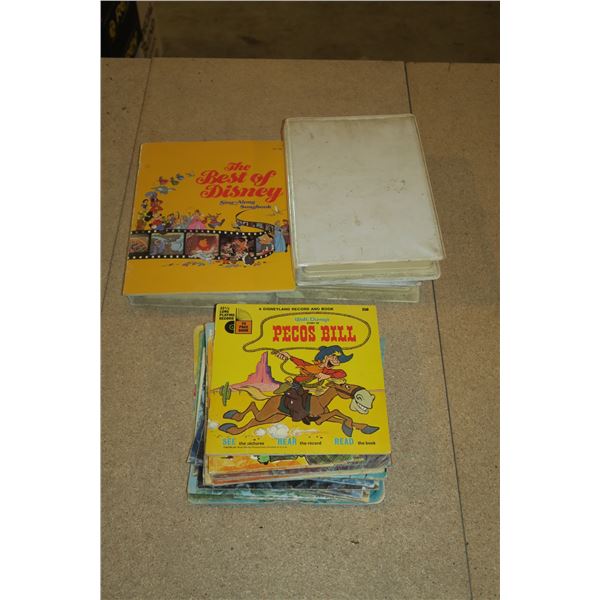 Lot vintage Read/Sing along Books & Cassettes (Some missing)