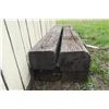Image 2 : Four 8' Rail Road ties