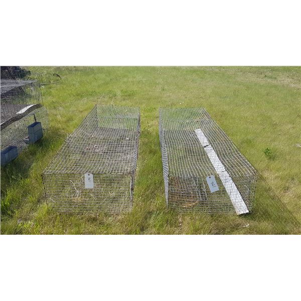 2 Rabbit Cages