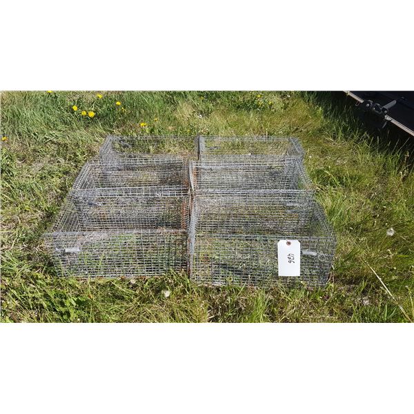 6 Rabbit Cages (Stacking) 10"×18"×9"