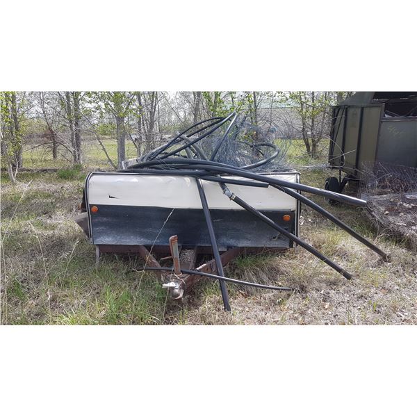Tent Trailer + Scrap metal 11'