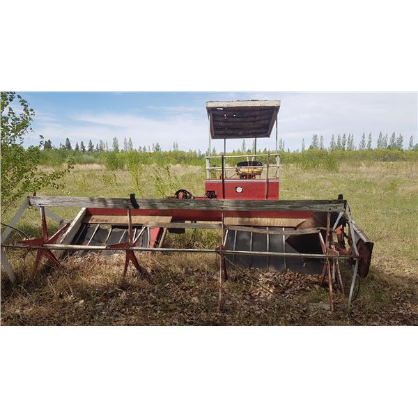 Cockshutt 502 Swather, missing motor