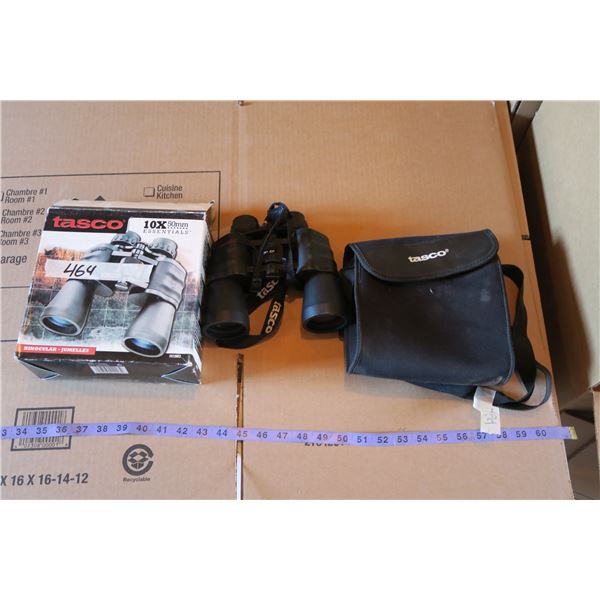 Tasco 10×50mm Binoculars & Case