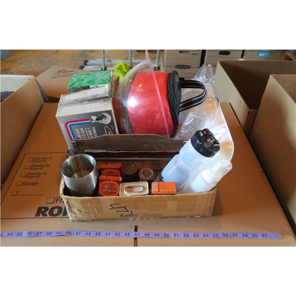 Spice Rack + Misc. Kitchenware