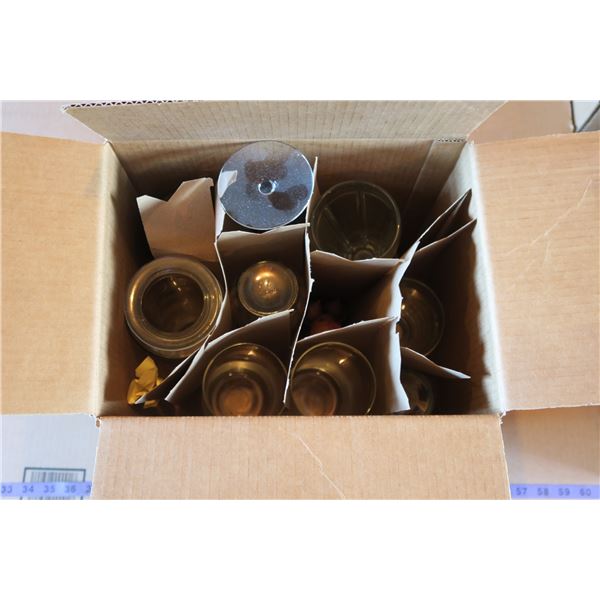 Lot Glassware + Vases