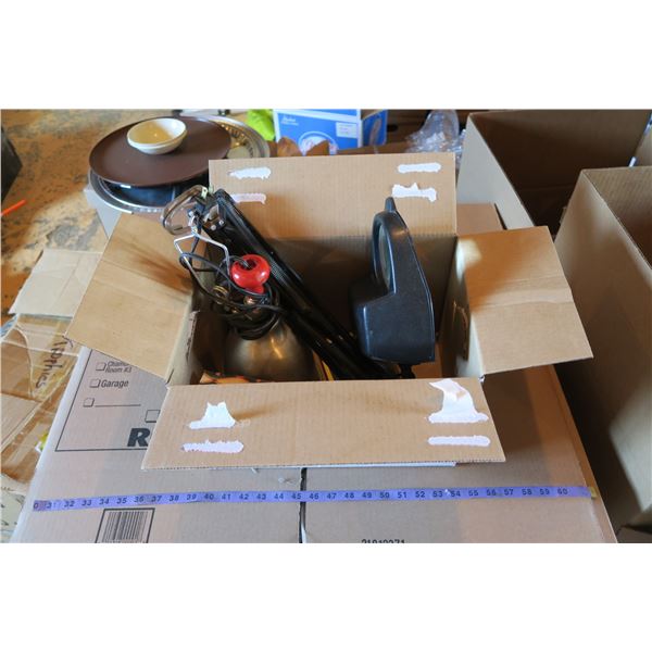 Office Supplies & Lamp