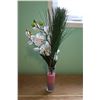 Image 2 : Silk Flowers + Vase