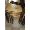 Image 2 : 12 Wooden Stacking Chairs