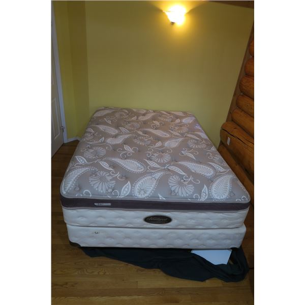 Box Spring+  Pillowtop Mattress & Frame