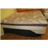 Image 2 : Box Spring+  Pillowtop Mattress & Frame
